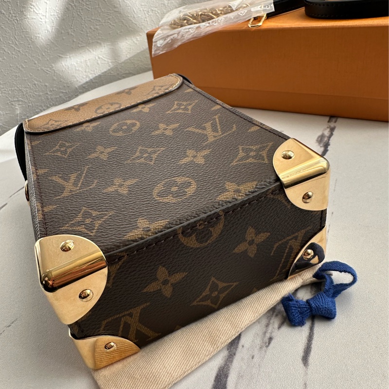 Lv手提雙色手機包盒包很好看🥰🥰🥰箱包-15