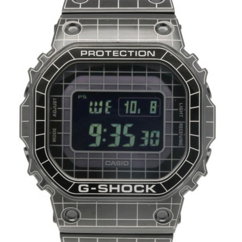 卡西歐 G-SHOCK GWW-B5000 不銹鋼太陽能電波男士手錶-0