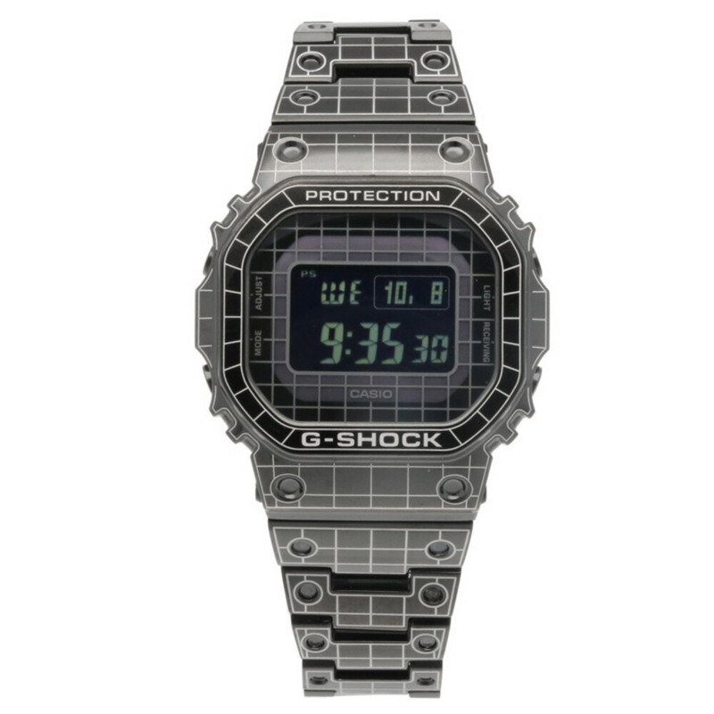 卡西歐 G-SHOCK GWW-B5000 不銹鋼太陽能電波男士手錶-4