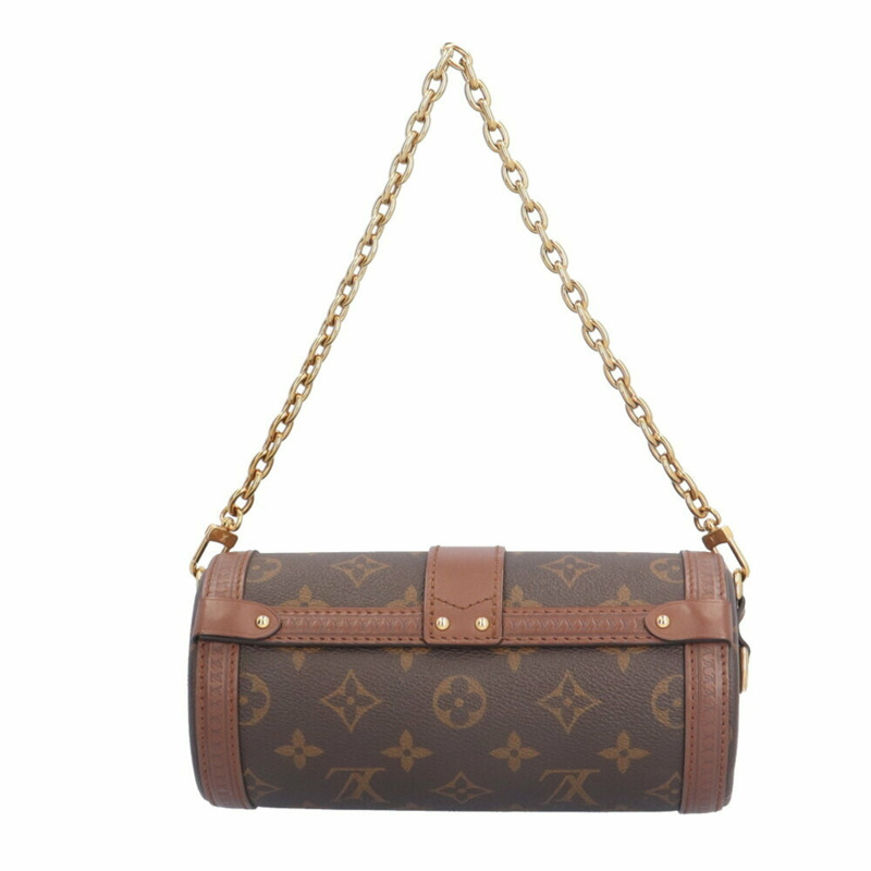路易威登 Papillon Trunk Monogram 帆布肩背包，M57835，棕色，女士，LOUIS VUITTON-2