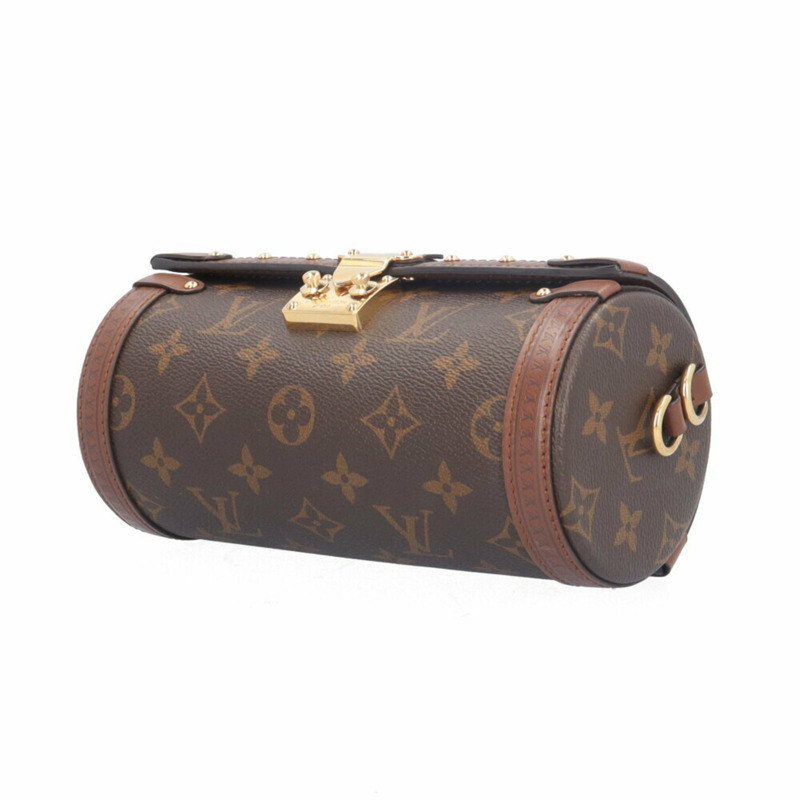 路易威登 Papillon Trunk Monogram 帆布肩背包，M57835，棕色，女士，LOUIS VUITTON-4