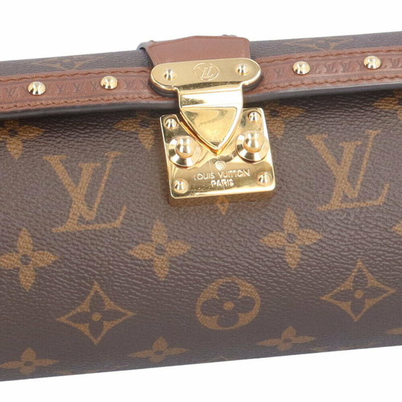 路易威登 Papillon Trunk Monogram 帆布肩背包，M57835，棕色，女士，LOUIS VUITTON-7