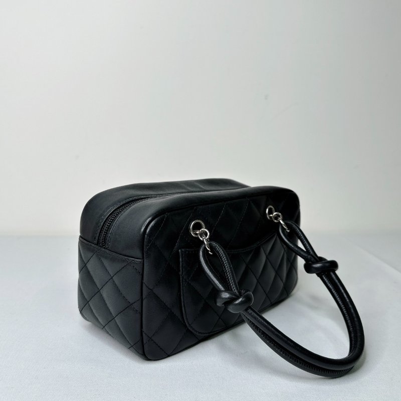 CHANEL 康朋保齡球手提包-5