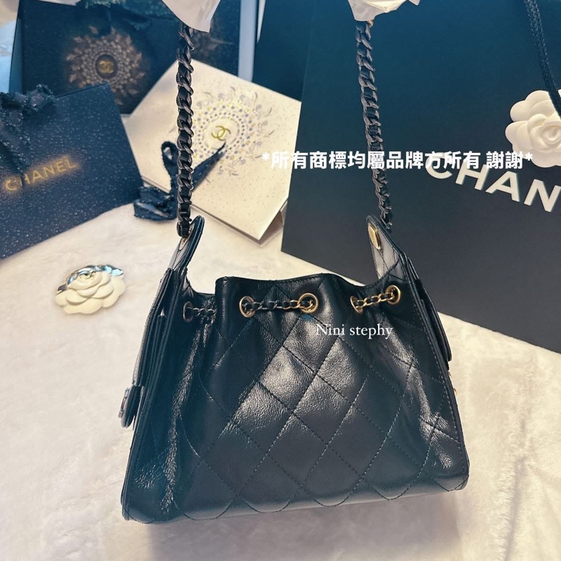 全拍唯一🌟香奈兒Chanel_ 26C爆款mini 25 bag hobo 全新全配-15
