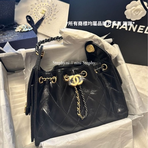 全拍唯一🌟香奈兒Chanel_ 26C爆款mini 25 bag hobo 全新全配