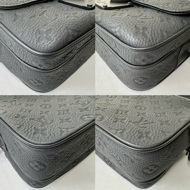 LV 全新S Lock牛皮壓花郵差包-10