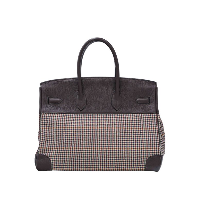 HERMES愛馬仕Clemence克萊門斯Birkin 35 柏金包手袋-6