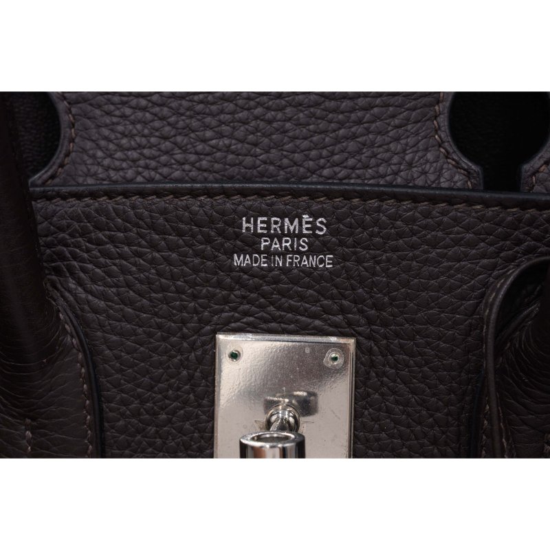 HERMES愛馬仕Clemence克萊門斯Birkin 35 柏金包手袋-9