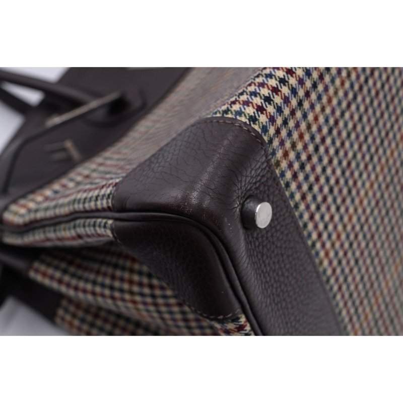 HERMES愛馬仕Clemence克萊門斯Birkin 35 柏金包手袋-11