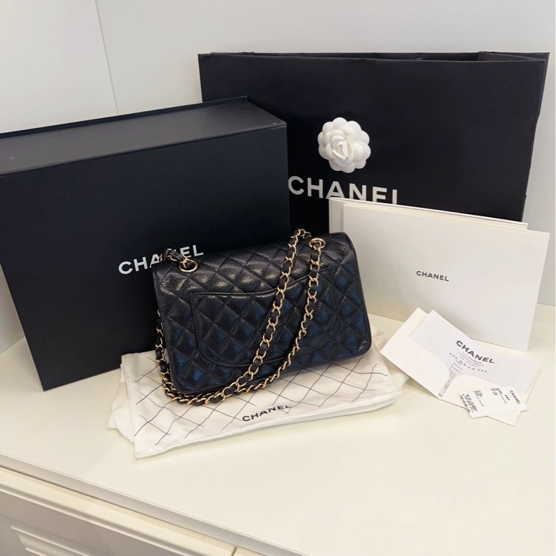 【99新大全套芯片🆕🎁】Chanel 經典CF 雙蓋小號手提包 斜挎包 單肩包-1