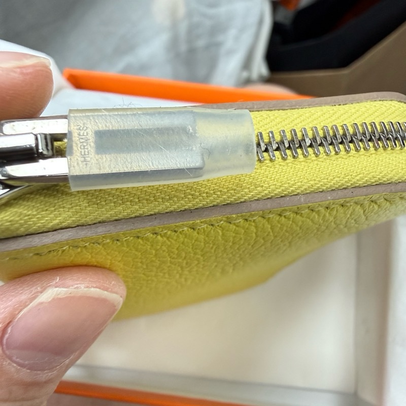 Hermes 全新卡包Zip And Go 零錢包 Evercolor皮革-0