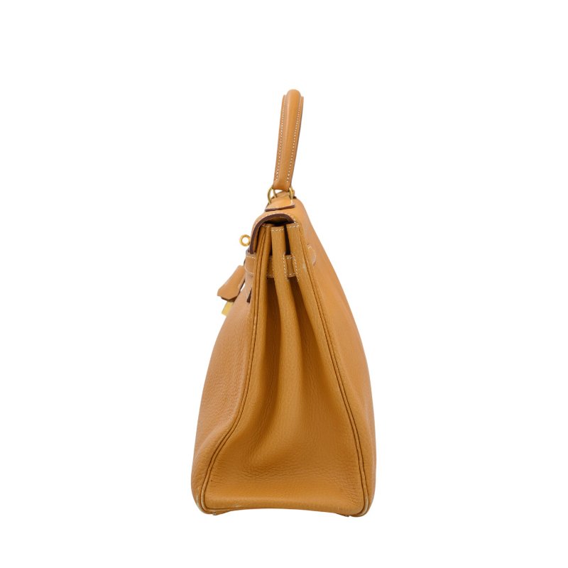 HERMES愛馬仕Togo托戈Kelly 35 凱莉包手袋-1