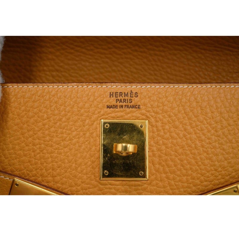 HERMES愛馬仕Togo托戈Kelly 35 凱莉包手袋-9