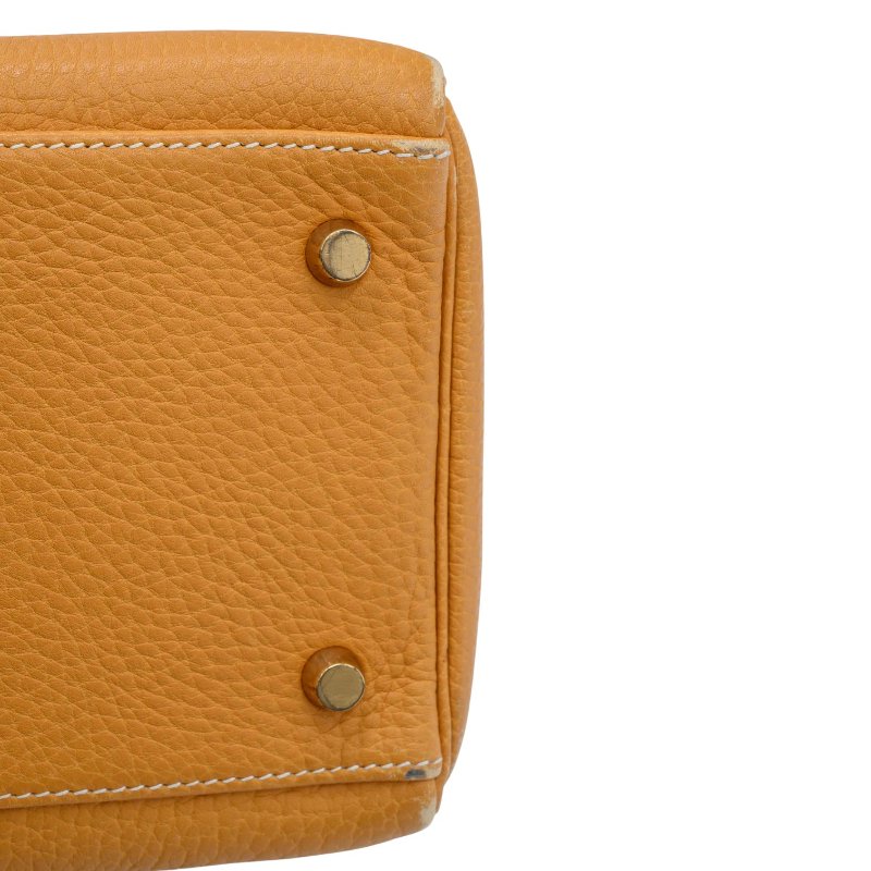 HERMES愛馬仕Togo托戈Kelly 35 凱莉包手袋-12