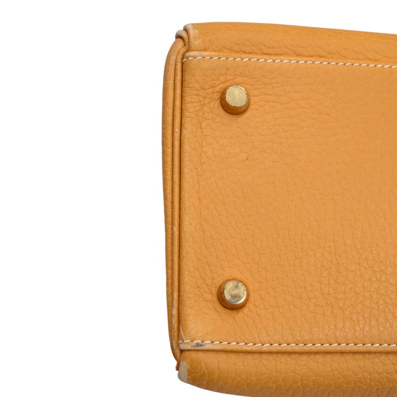 HERMES愛馬仕Togo托戈Kelly 35 凱莉包手袋-13