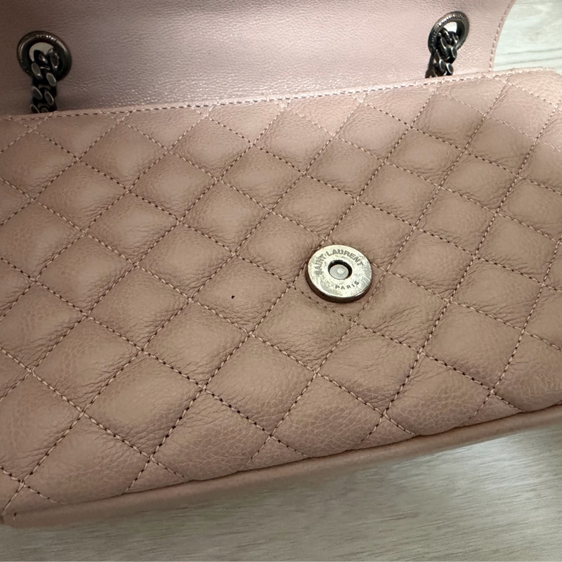 YSL SAINT LAURENT pink 粉色 學院包 envelope-9