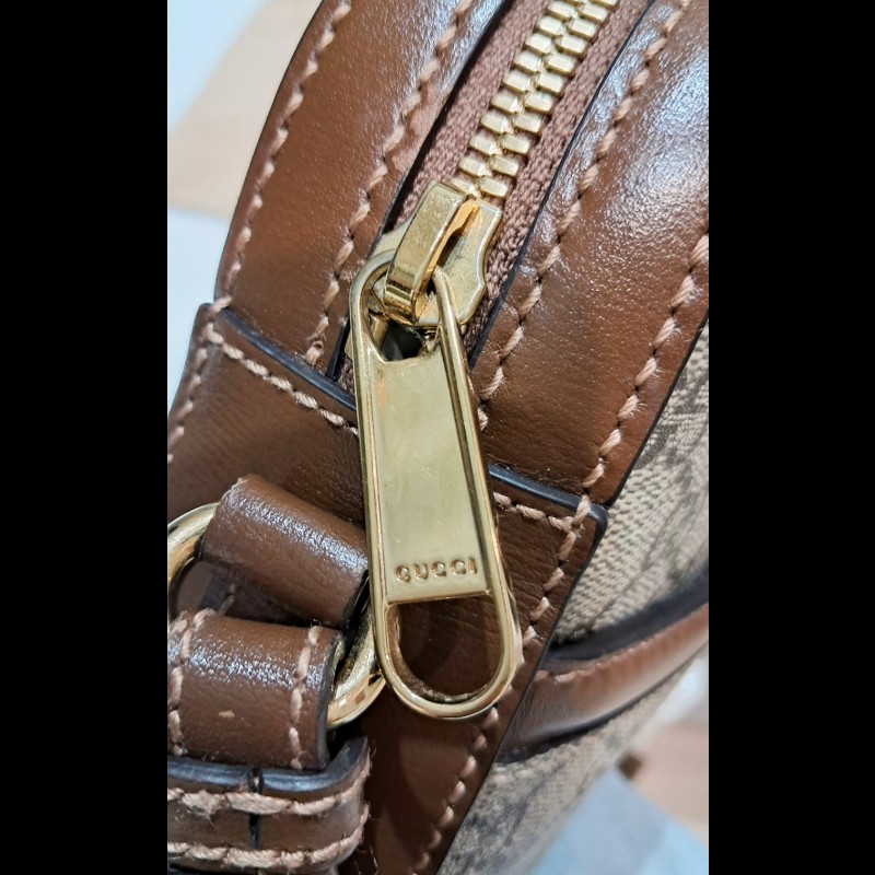 創造平台最甜價 Gucci印花帆布斜背肩背包-15