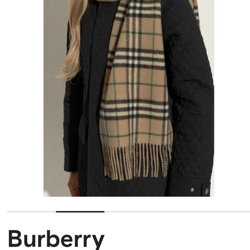 💎Han's house精品服飾💎Burberry 圍巾 格紋 羊毛 雙面 羊絨 中性 168X30 蘇格蘭制 現貨 原價22900-3