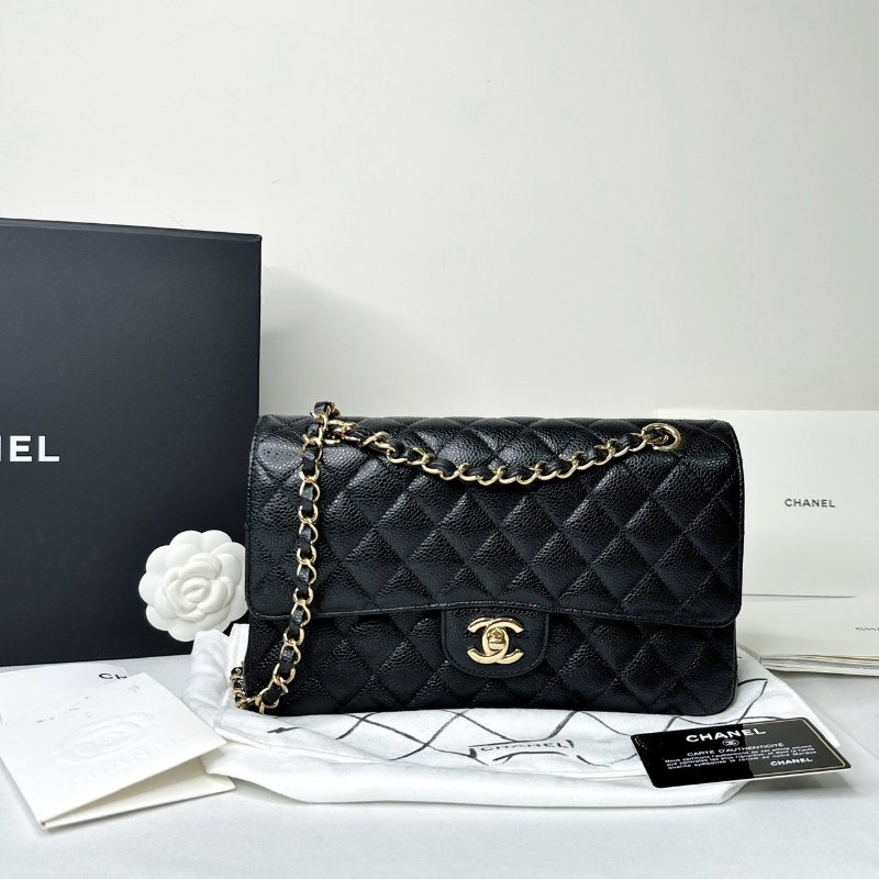 CHANEL 黑金牛Coco 25口蓋包-0