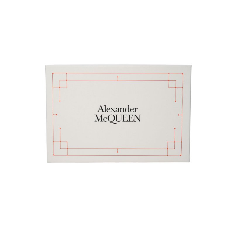 ALEXANDER MCQUEEN亞歷山大麥昆骷髏鱷魚紋斜背包-4