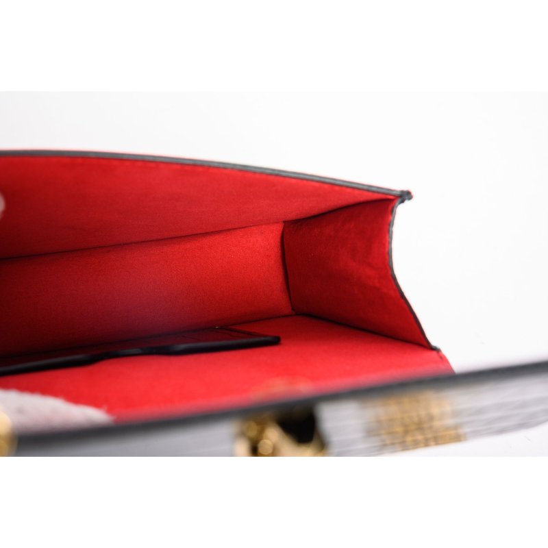 ALEXANDER MCQUEEN亞歷山大麥昆骷髏鱷魚紋斜背包-13