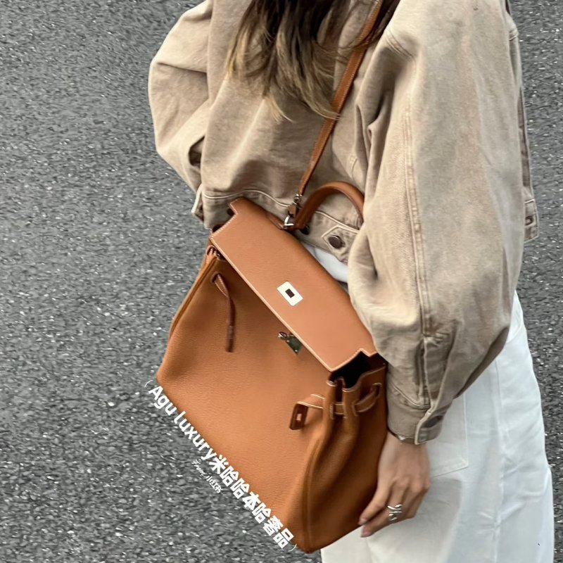 HERMES Kelly 35 - 金棕金 🄰-9