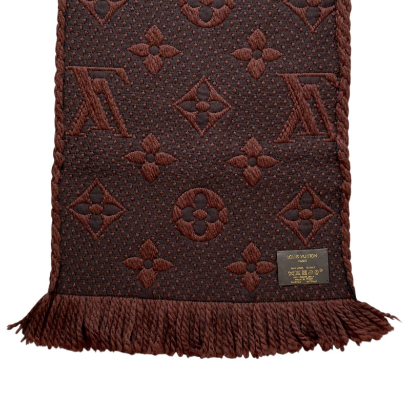 LOUIS VUITTON Logomania 老花 頸巾-4
