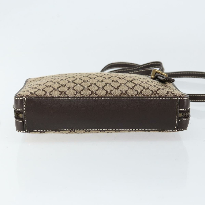 【日本直送】CELINE Macadam帆布肩背包 米色 金色 正品 ep11932-4