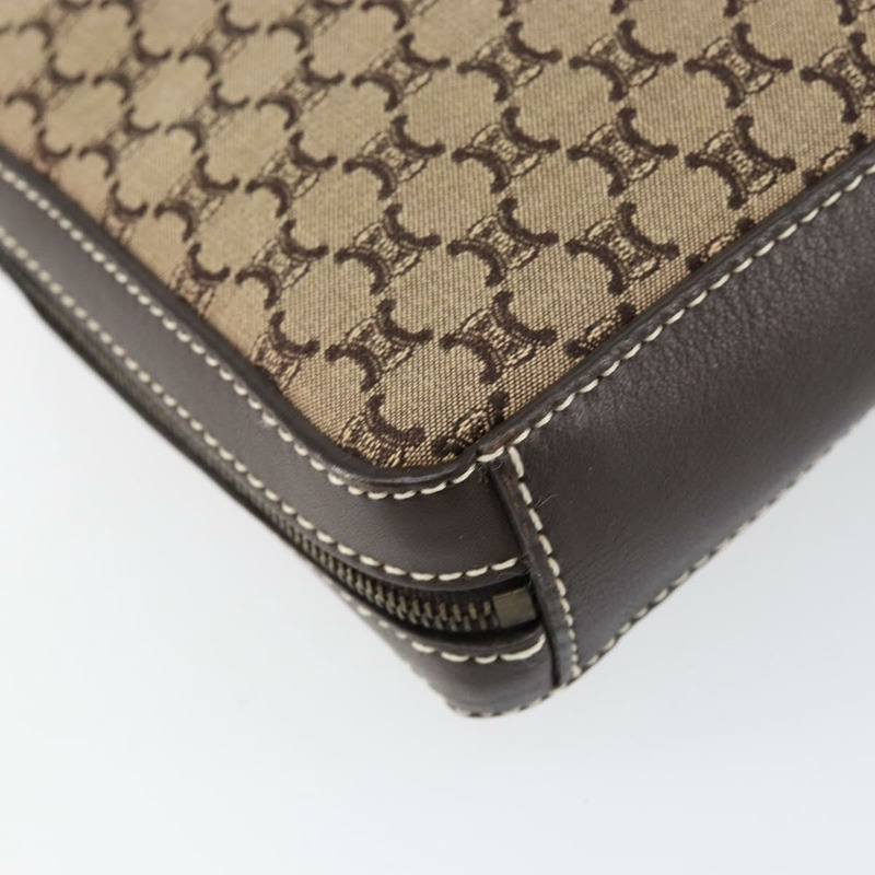 【日本直送】CELINE Macadam帆布肩背包 米色 金色 正品 ep11932-13