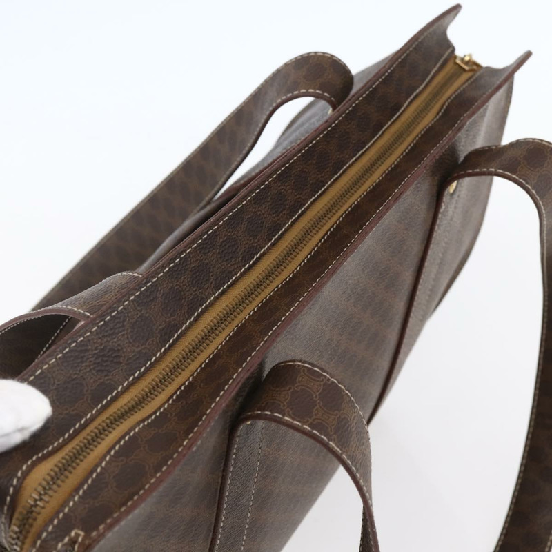 【日本直送】CELINE Macadam帆布托特包 PVC棕色金色 正品 ep11810-5