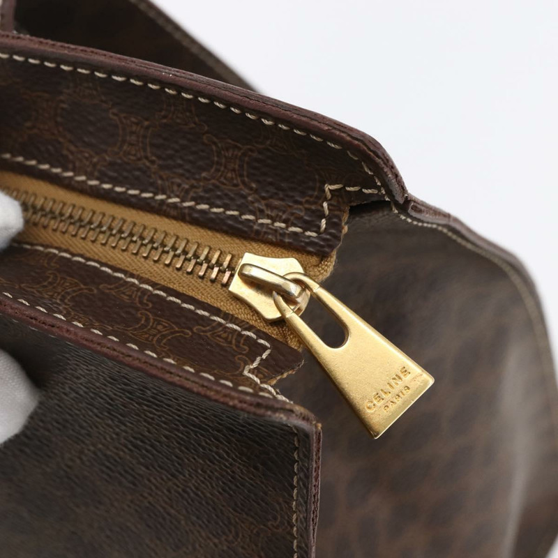 【日本直送】CELINE Macadam帆布托特包 PVC棕色金色 正品 ep11810-8