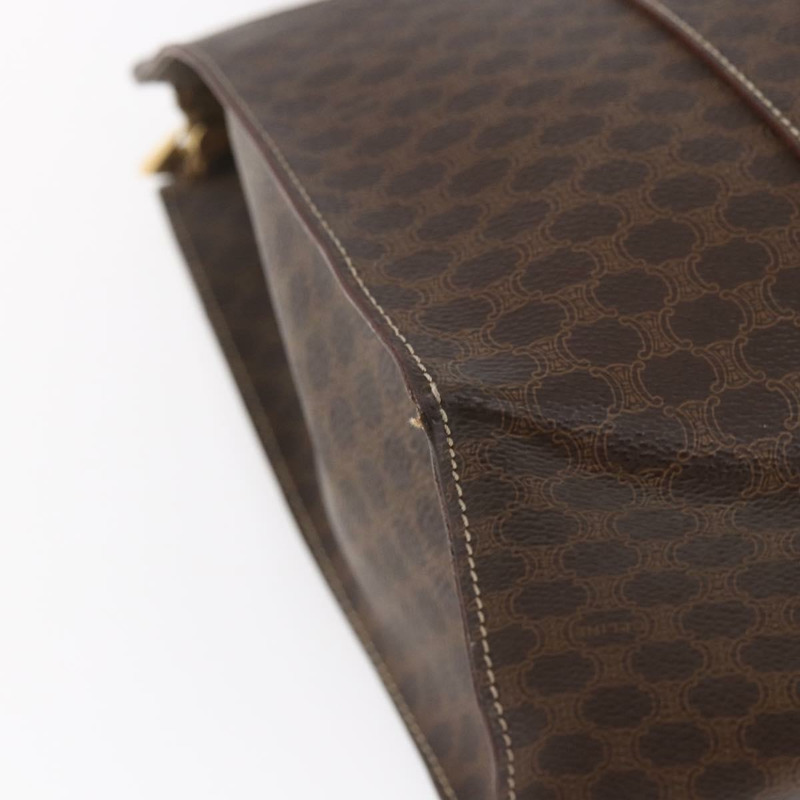 【日本直送】CELINE Macadam帆布托特包 PVC棕色金色 正品 ep11810-14