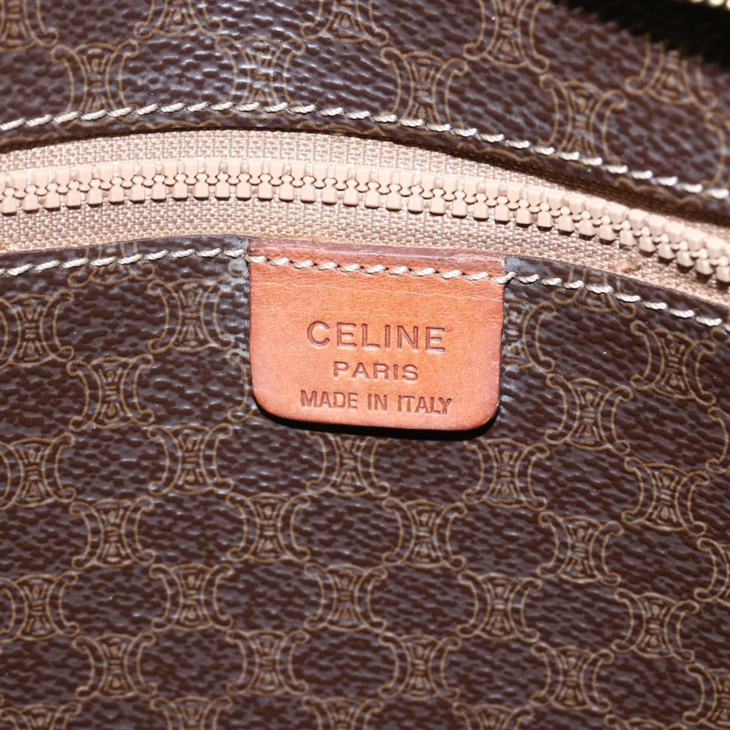 【日本直送】CELINE Macadam帆布托特包 PVC棕色金色 正品 ep11810-18