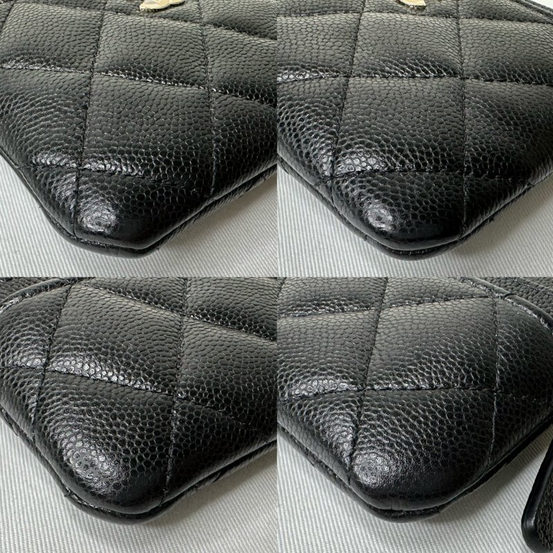 CHANEL 荔枝牛吐司卡包-10