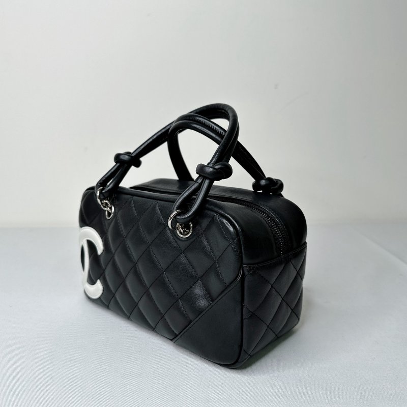 CHANEL 康朋保齡球手提包-2
