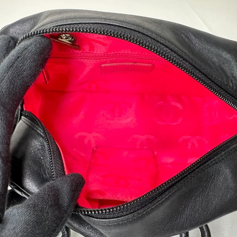 CHANEL 康朋保齡球手提包-6