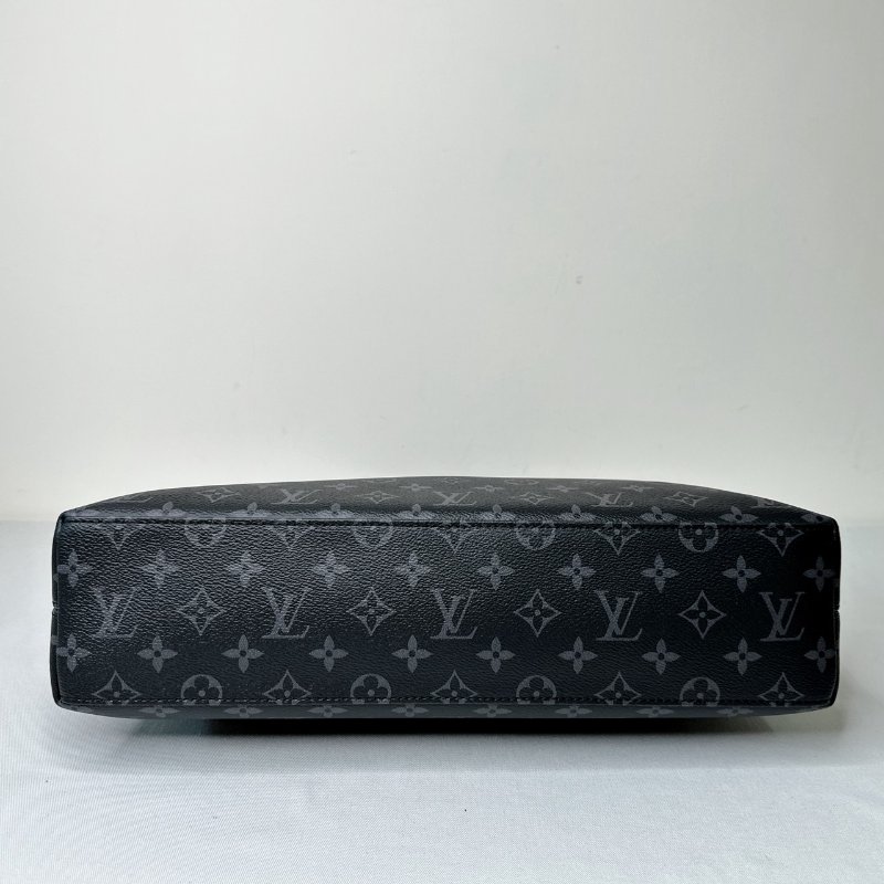 LV Briefcase Explorer黑花公事包-9