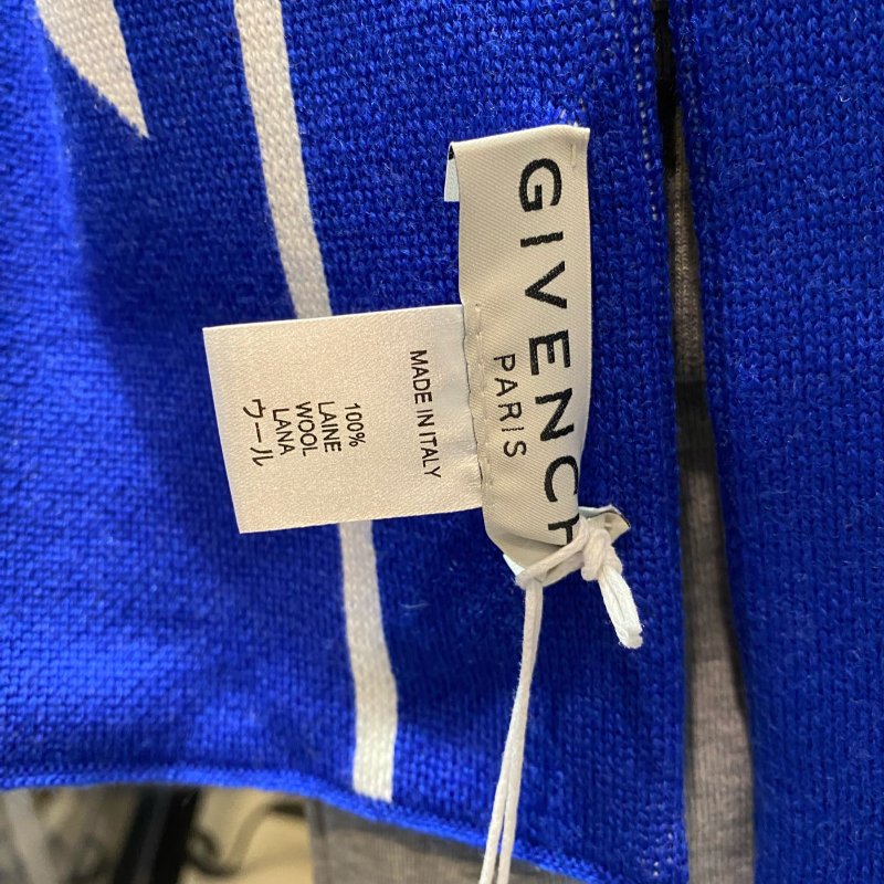 💎Han's house精品服飾💎GIVENCHY 紀梵希100% 羊毛 圍巾 意大利製 現貨 原價17000-3