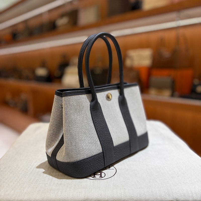 【現貨｜快速出貨】Hermès 愛馬仕 Mini Garden Party｜全新無瑕  K刻最新2025年 熊貓 小托特花園包｜低調奢華-3