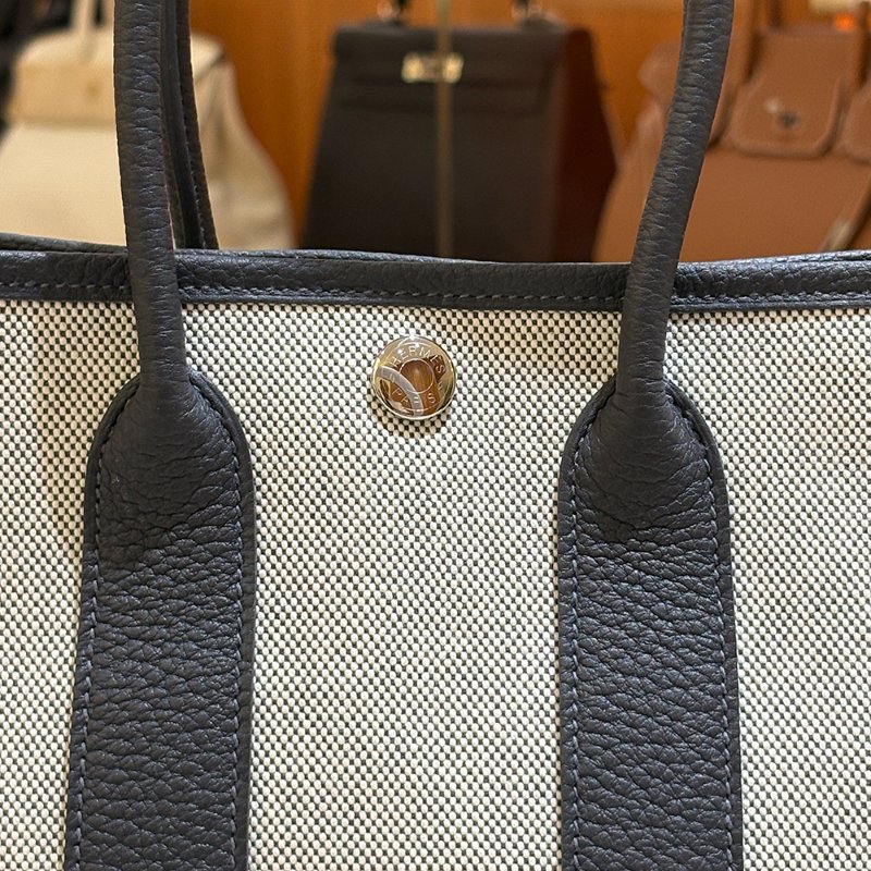 【現貨｜快速出貨】Hermès 愛馬仕 Mini Garden Party｜全新無瑕  K刻最新2025年 熊貓 小托特花園包｜低調奢華-7