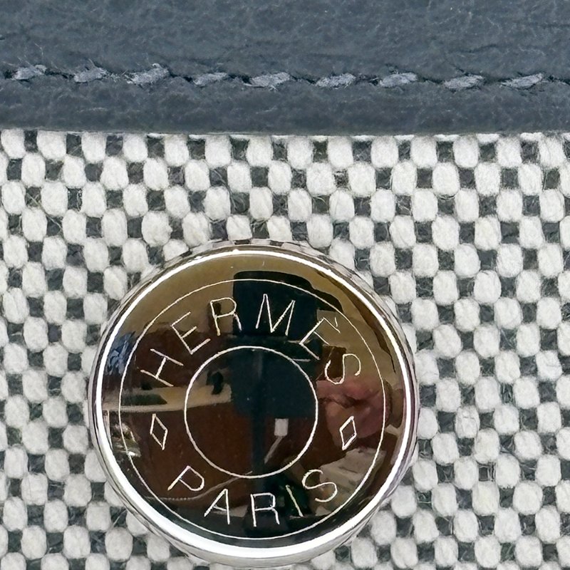 【現貨｜快速出貨】Hermès 愛馬仕 Mini Garden Party｜全新無瑕  K刻最新2025年 熊貓 小托特花園包｜低調奢華-8