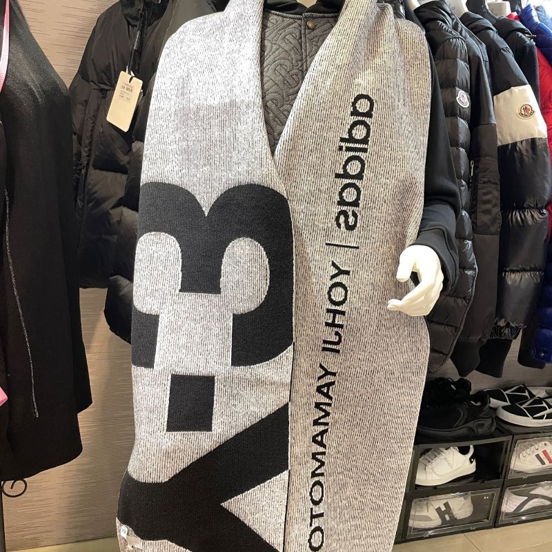 💎Han's house精品服飾💎Y-3 山本耀司 Adidas Y3 羊毛 圍巾 雙面用-0