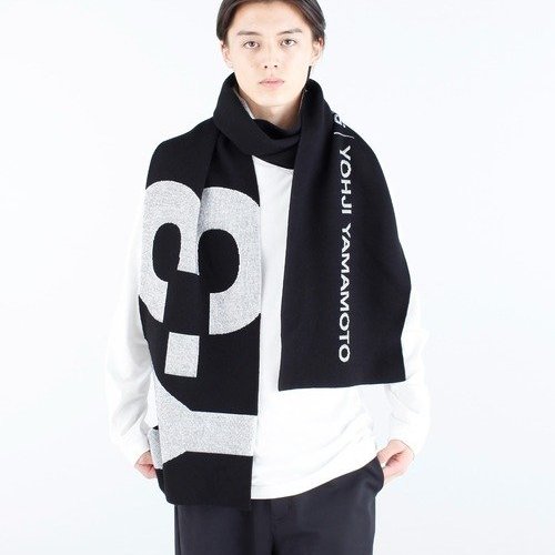 💎Han's house精品服飾💎Y-3 山本耀司 Adidas Y3 羊毛 圍巾 雙面用-3