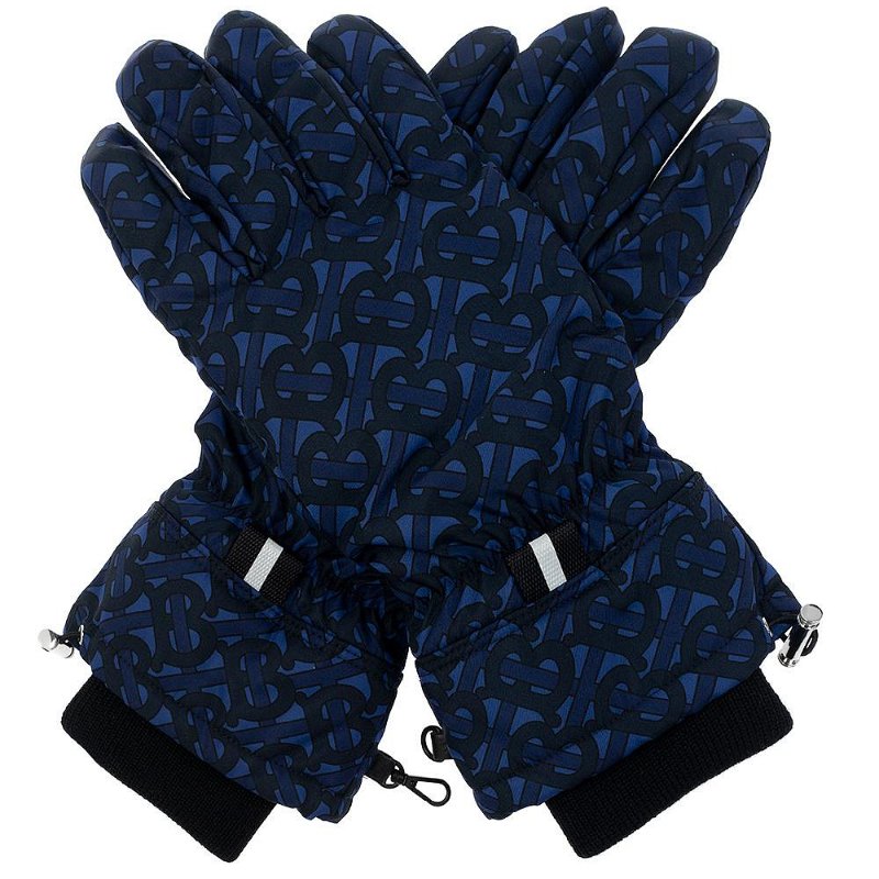 💎Han's house精品服飾💎Burberry 經典款 格紋 小羊皮 羊毛 手套-1