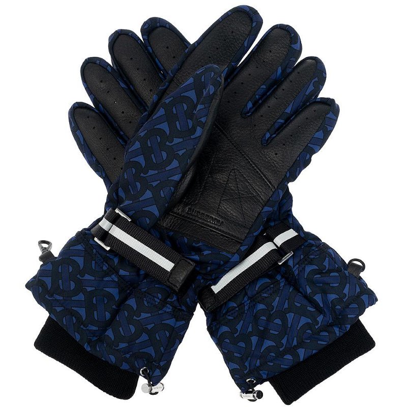 💎Han's house精品服飾💎Burberry 經典款 格紋 小羊皮 羊毛 手套-2