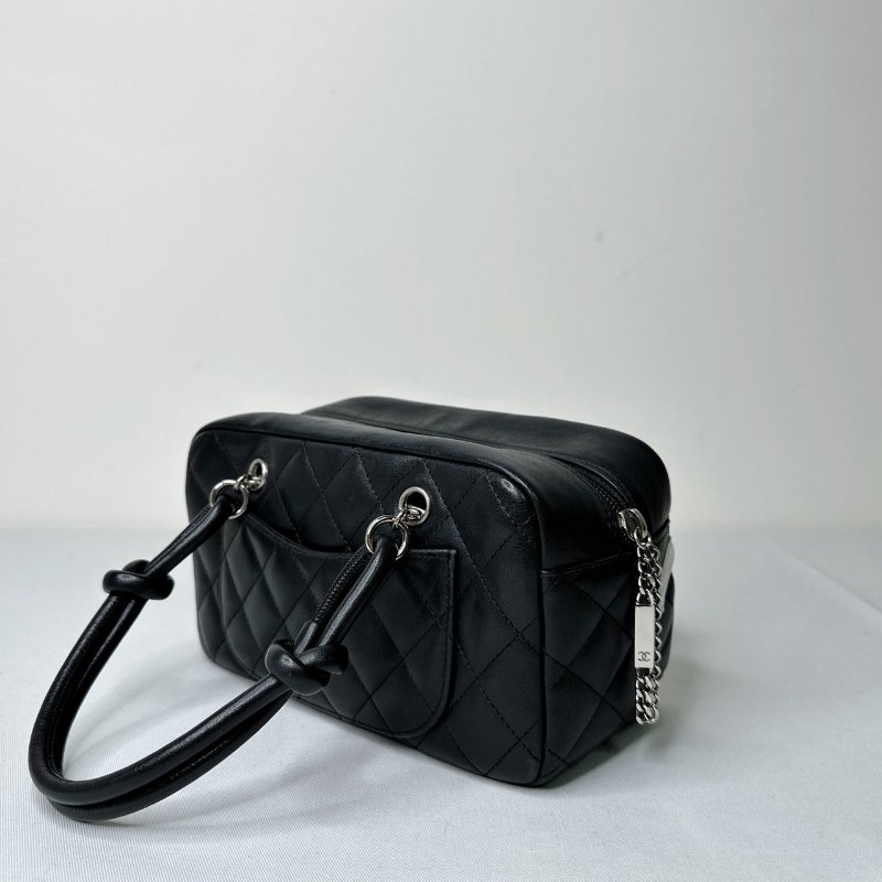 CHANEL 康朋保齡球手提包-4