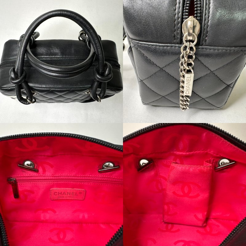 CHANEL 康朋保齡球手提包-7