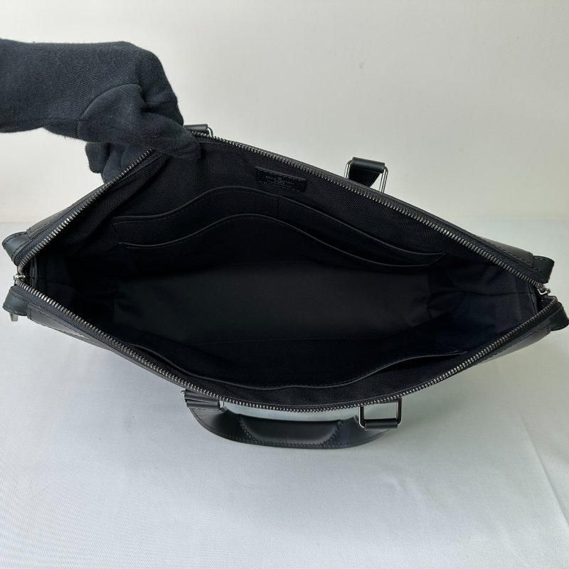 LV Briefcase Explorer黑花公事包-6