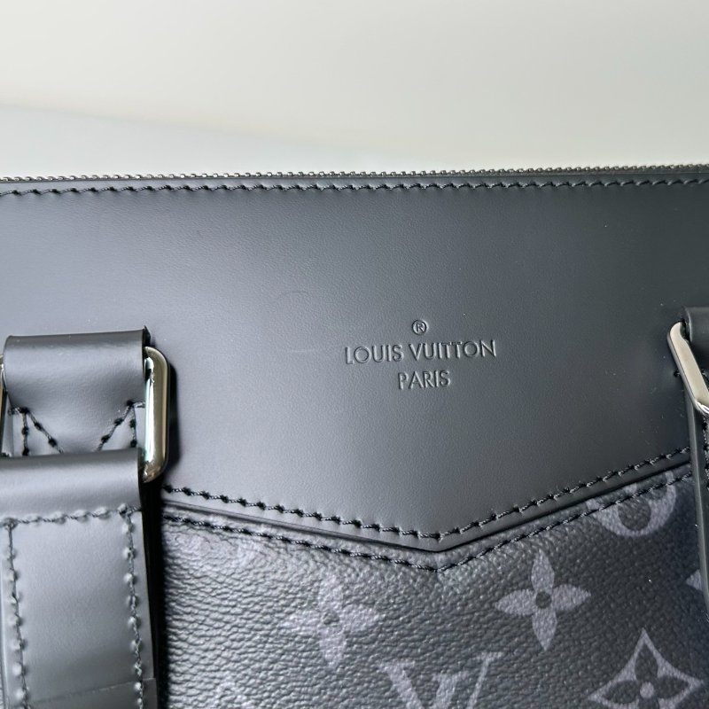 LV Briefcase Explorer黑花公事包-7