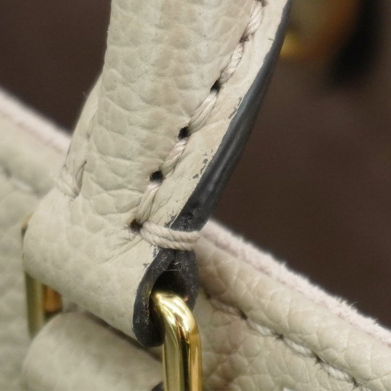 Louis Vuitton 展示品 OnTheGo BB 牛皮手提二用包(M47054-斑鳩灰)-6